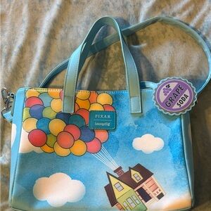 Loungefly Pixar Up Balloon House Handbag
